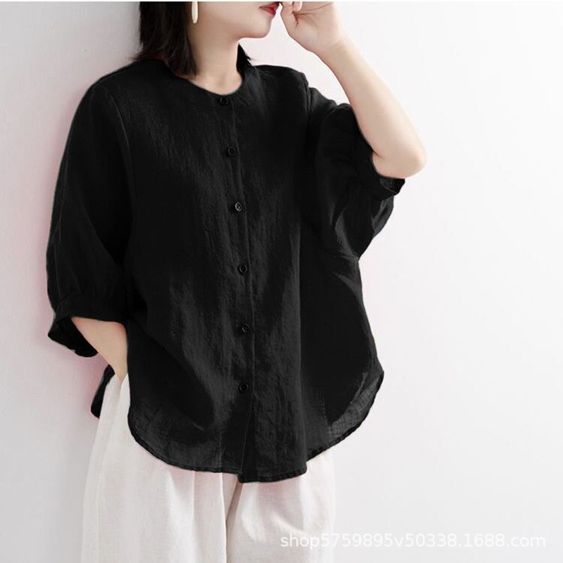 Women'S Fashion Jersey - Plus Size Women's Solid Color Comfortable