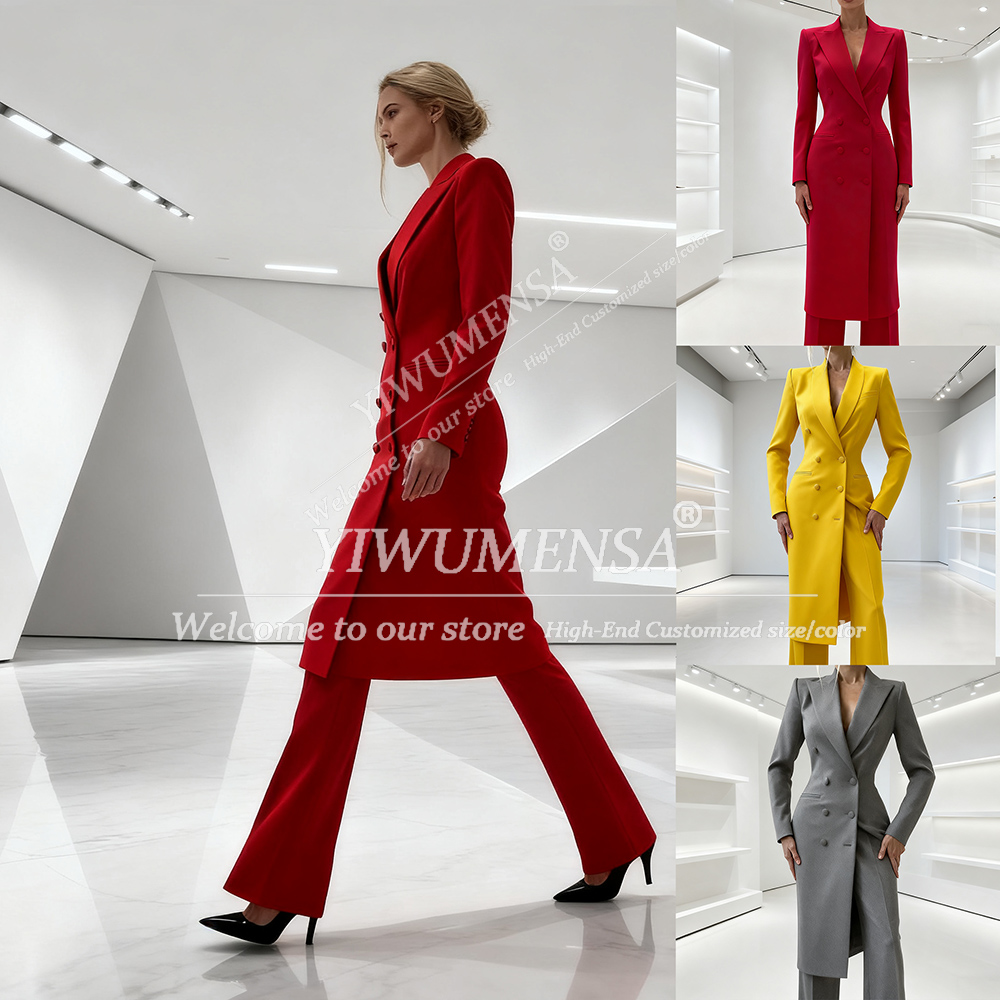 Women'S Fashion Jersey - Elegant Solid Women's Suits 2 Piece