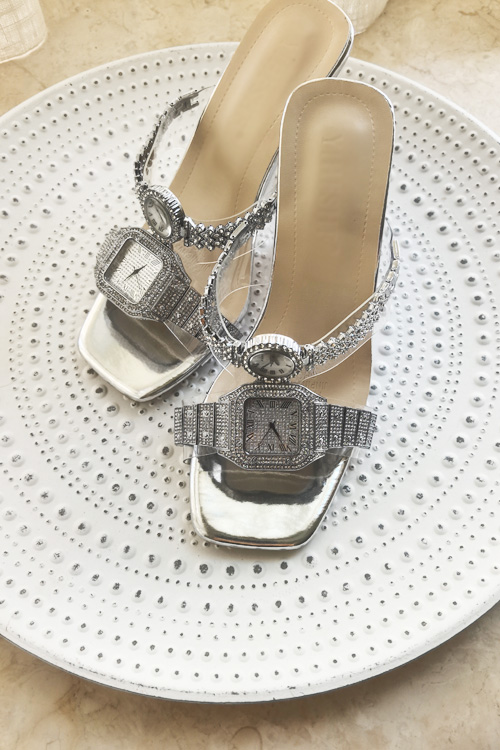 Fashion Women Watches - Original design Crystal watch high heels