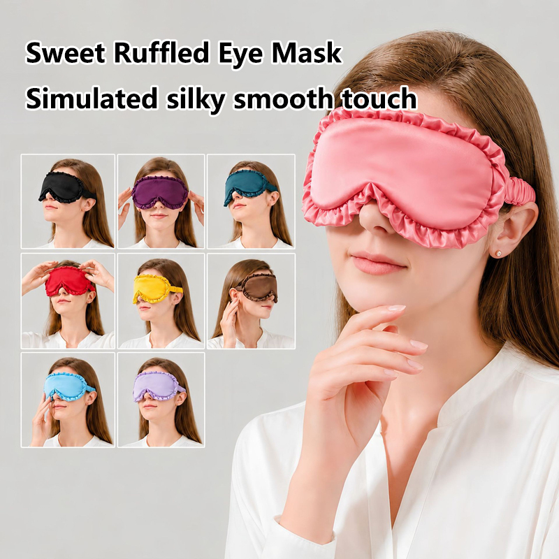 Women'S Fashion Trends - Fashion Solid Imitation Silk Eye Mask,