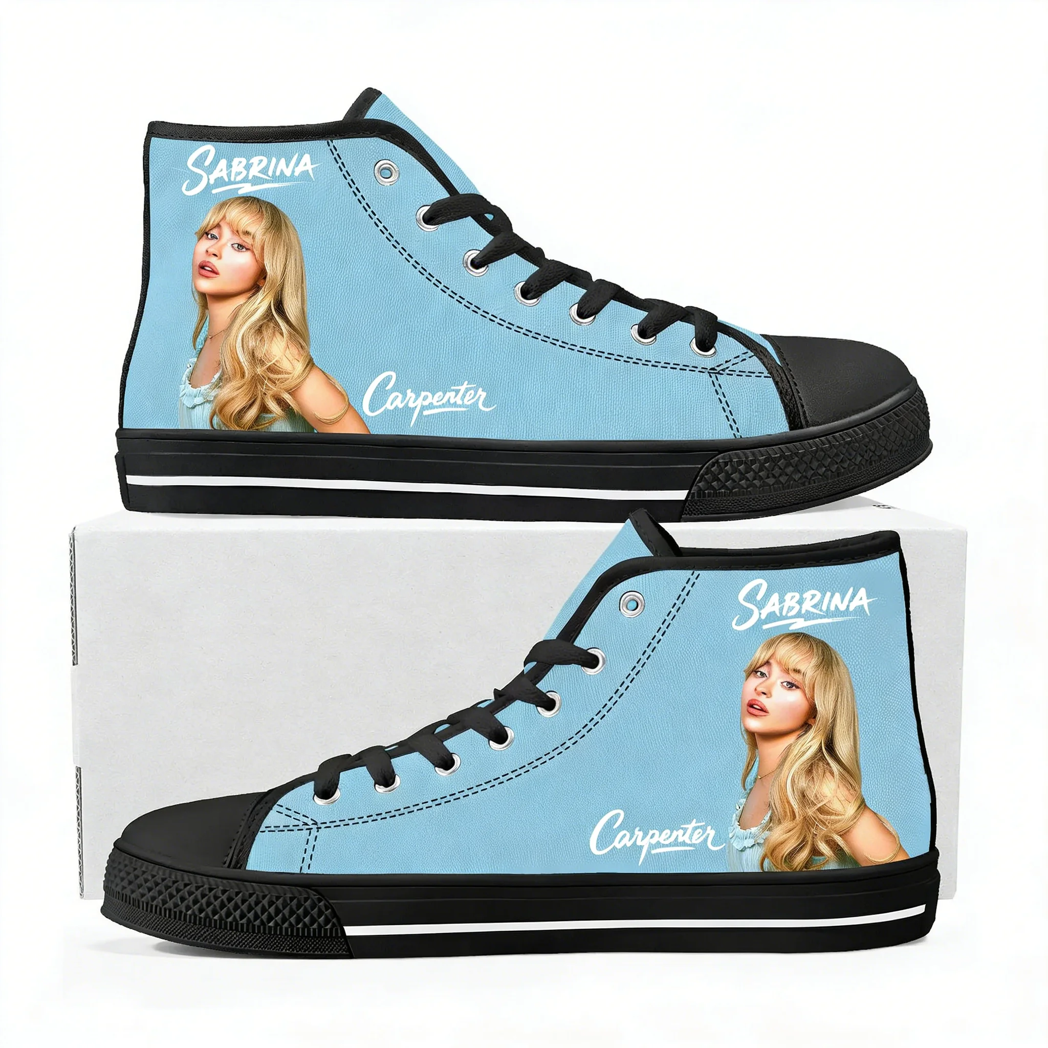 Women'S Fashion Gym Shoes - Sabrina Carpenter High Top Shoes Men
