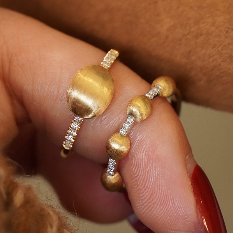 Aazuo Fashion Vintage Jewelry  - Women'S Fashion Rings Gold 评论和价格