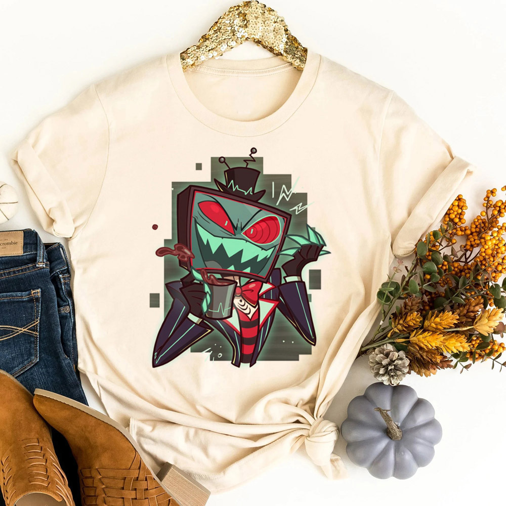 Hazbin Hotel t-shirt shoujo ko - Women'S Fashion In The 80S 评论和价格