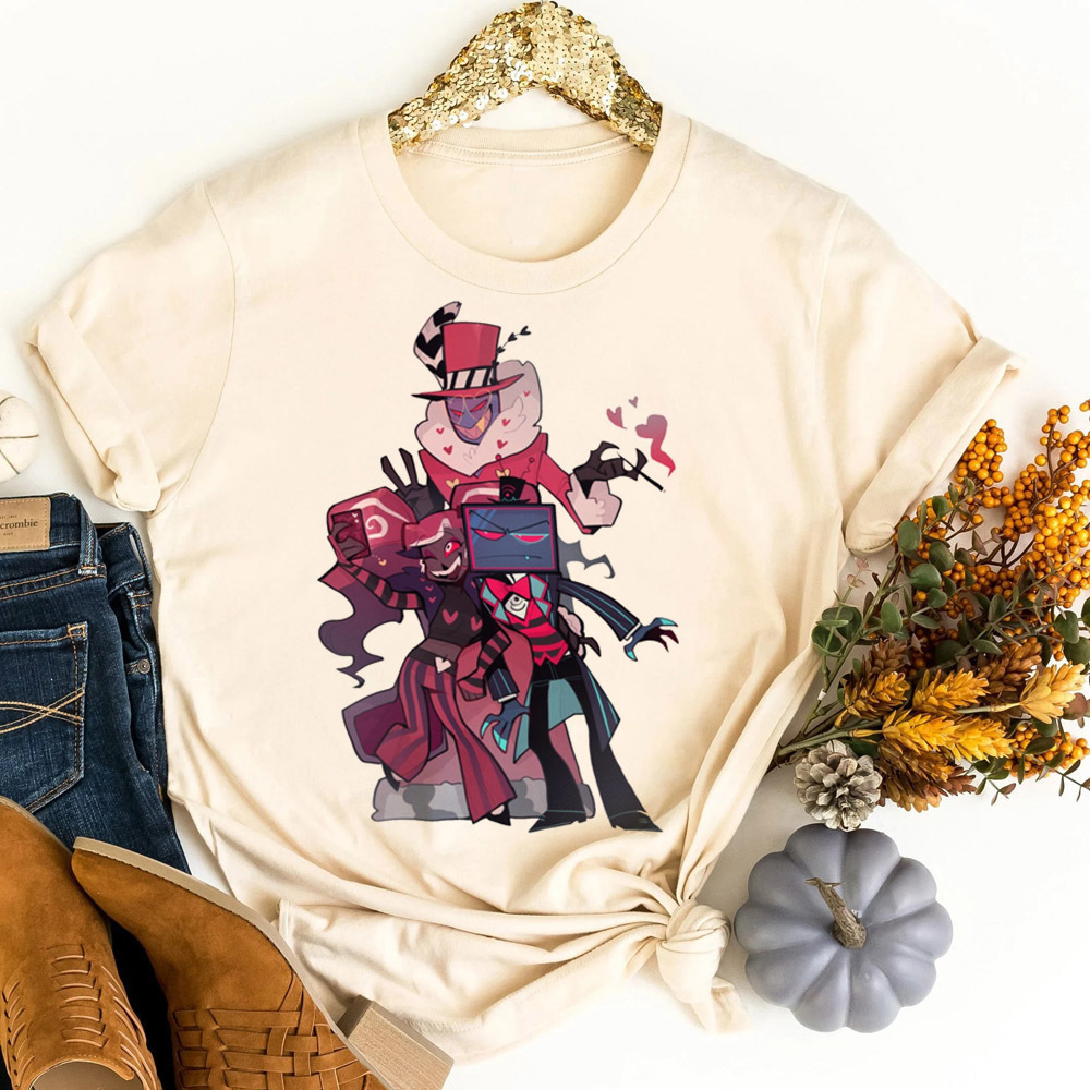 Hazbin Hotel t-shirt shoujo ko - Women'S Fashion In The 80S 评论和价格