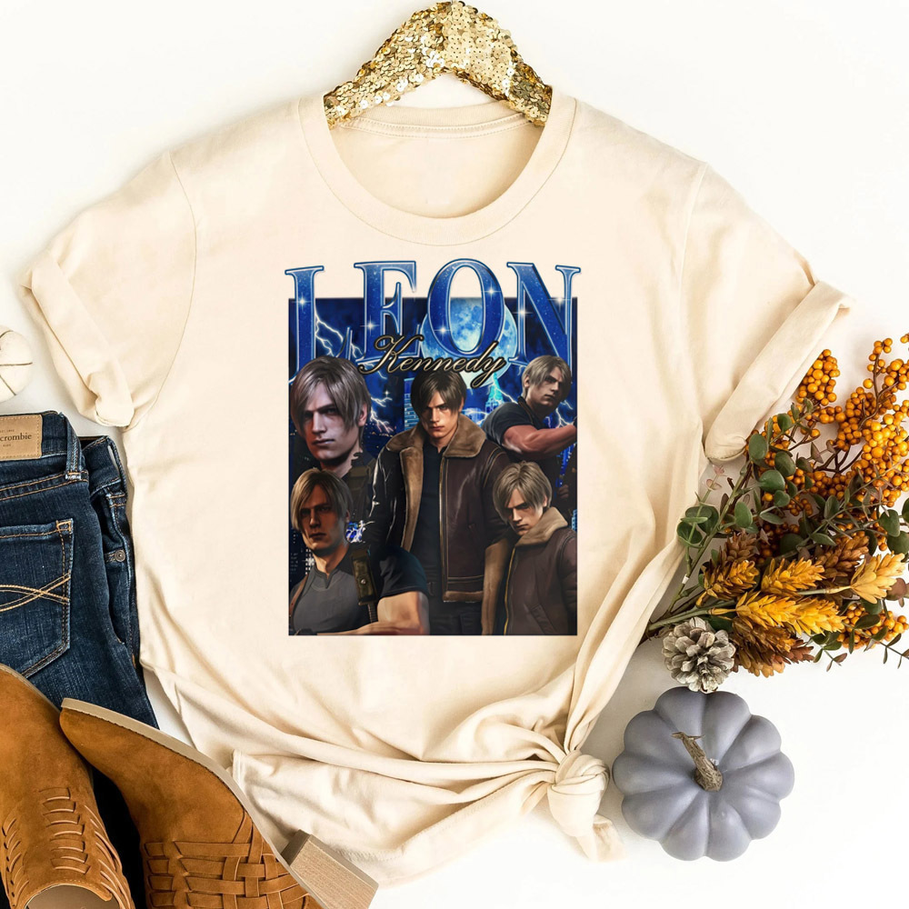 Leon Kennedy t shirt female ko - Women'S Fashion In The 80S 评论和价格