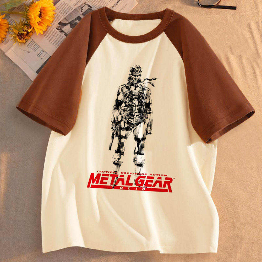 Metal Gear Solid top tees wome - Women'S Fashion In The 80S 评论和价格