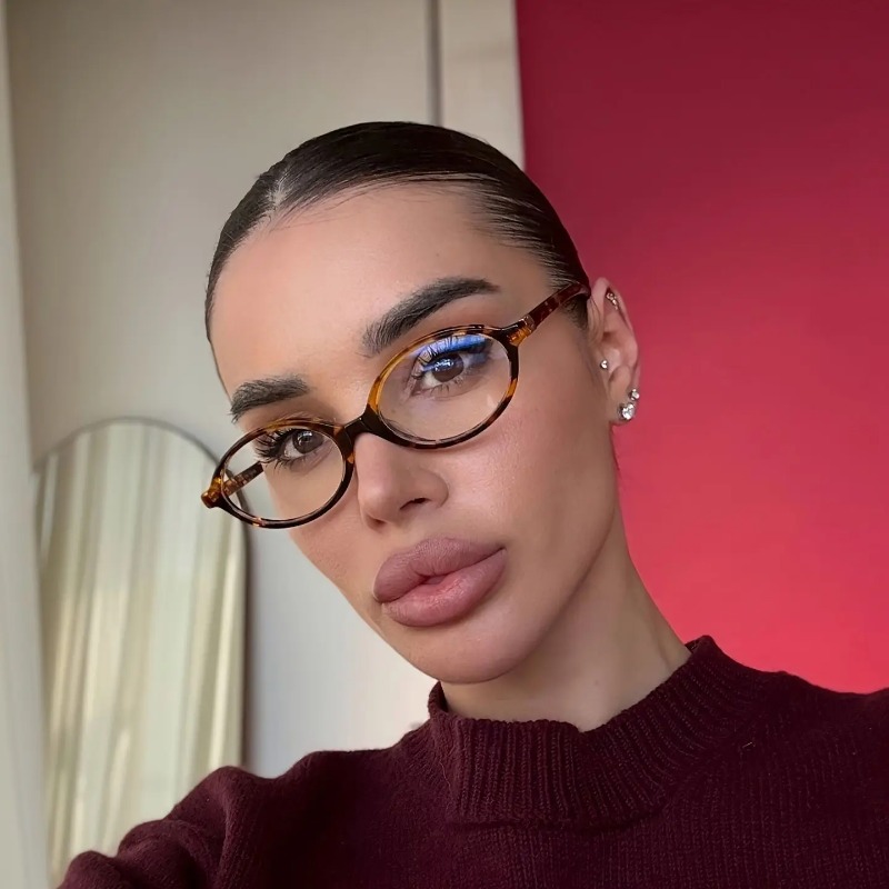 Vintage Oval Sunglasses Women  - Women'S Fashion Reading Glasses 评论和价格