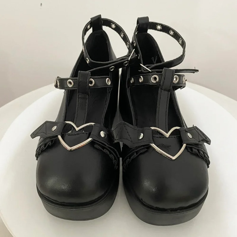 New Sweet Heart Buckle Wedges  - Women'S Fashion Day 评论和价格