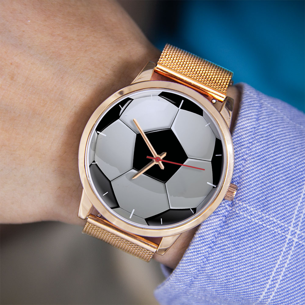 Football Soccer Design Fans Si - Fashion Women Watches 评论和价格