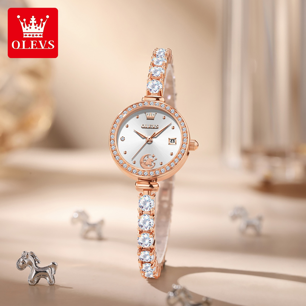 OLEVS 2998 Brand Original Auth - Fashion Women Watches 评论和价格