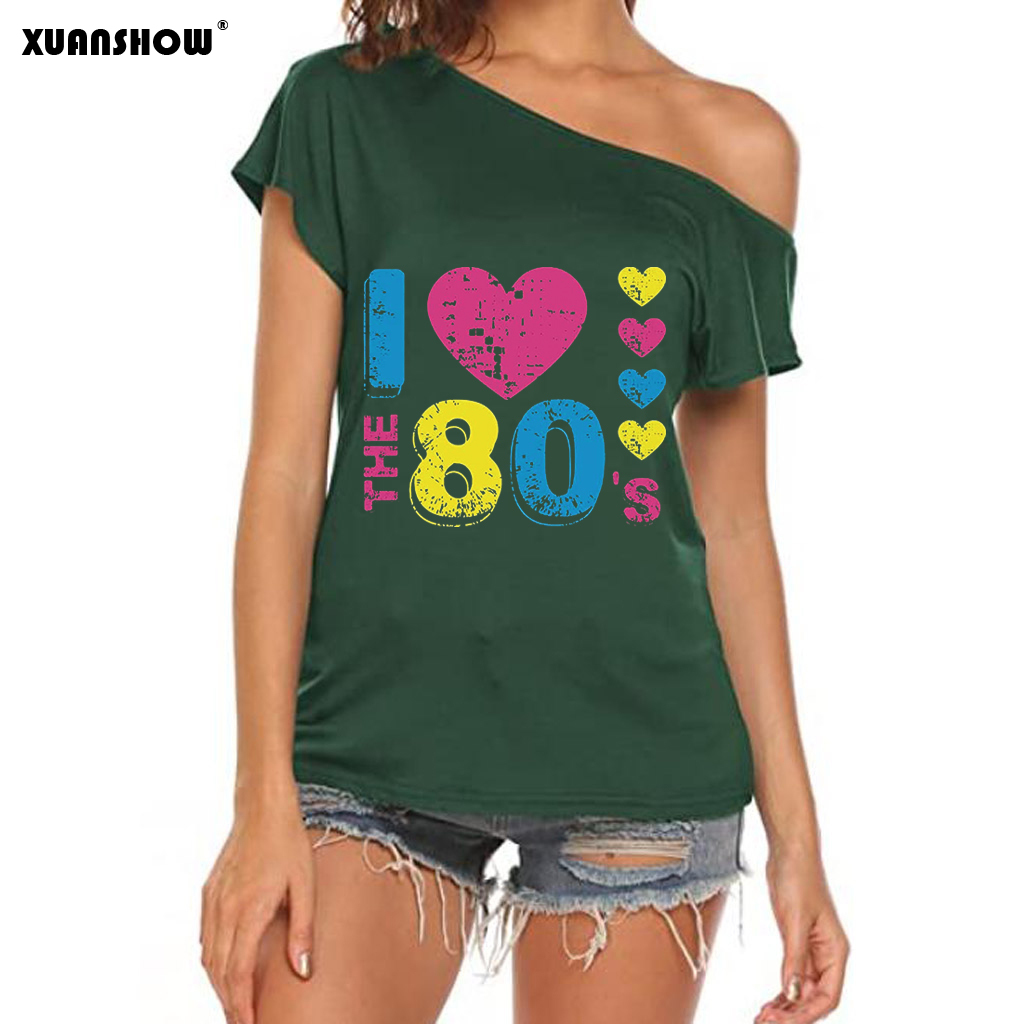 Fashion Summer Women's t shirt - Women'S Fashion In The 80S 评论和价格
