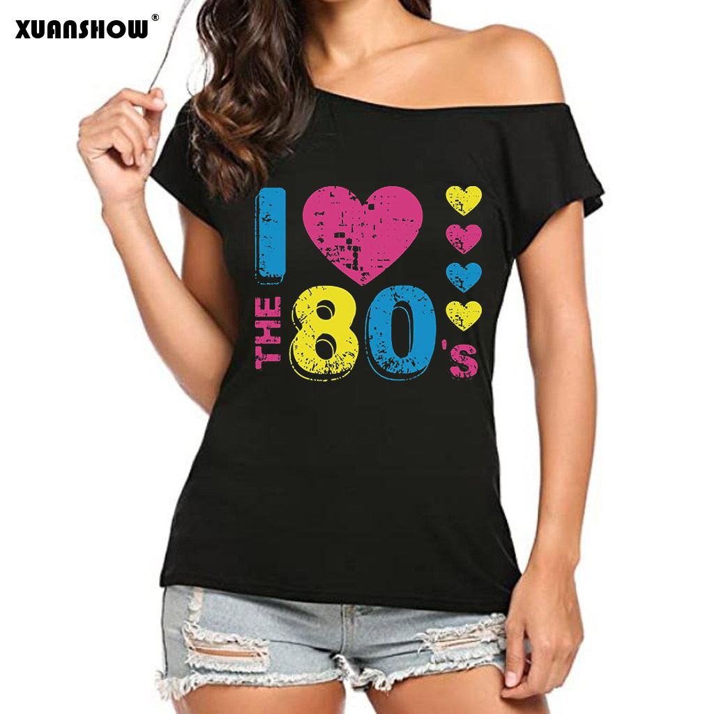 Fashion Summer Women's t shirt - Women'S Fashion In The 80S 评论和价格