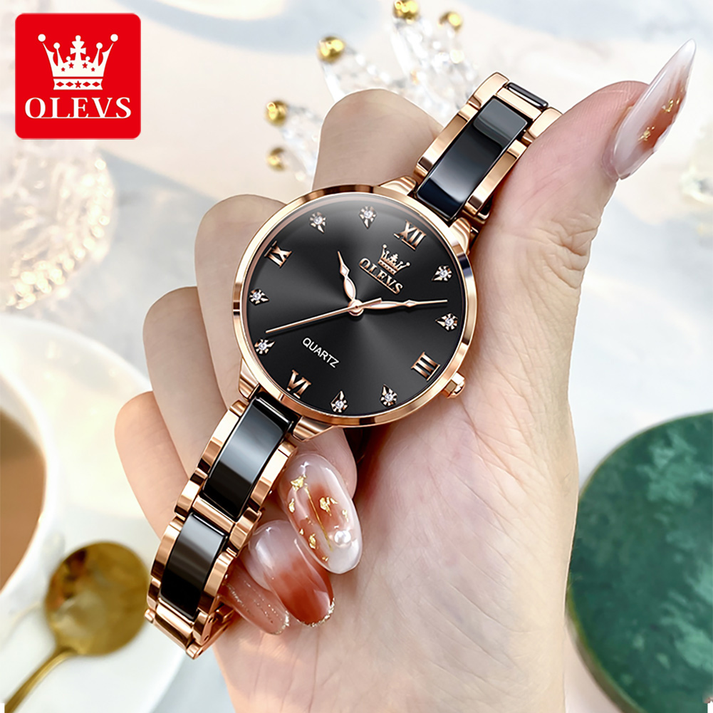 OLEVS 5872 Women Watches Quart - Fashion Women Watches 评论和价格