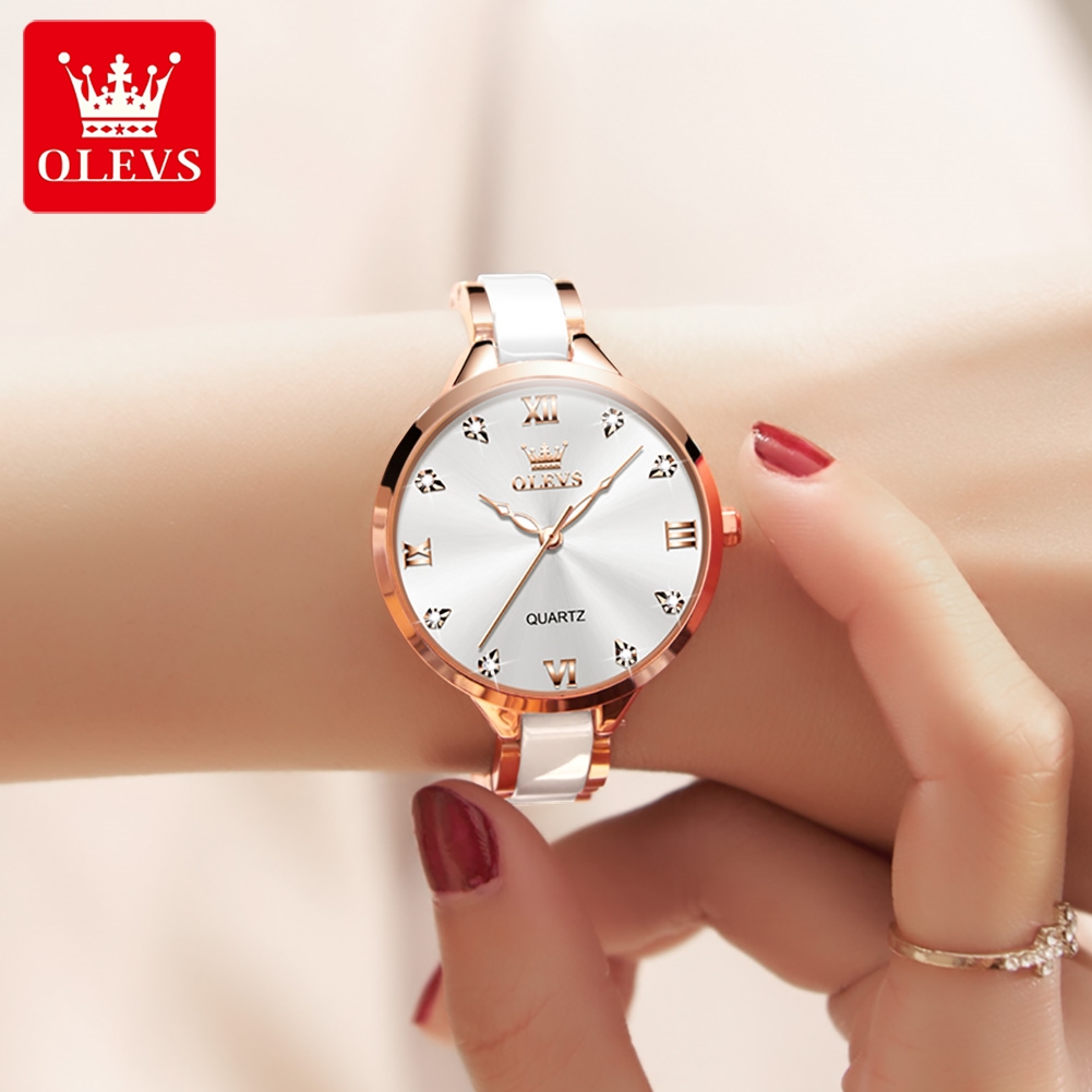 OLEVS 5872 Women Watches Quart - Fashion Women Watches 评论和价格