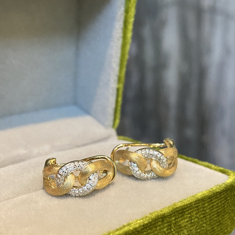 Aazuo 18K Yellow Gold Real Dia - Women'S Fashion Rings Gold 评论和价格