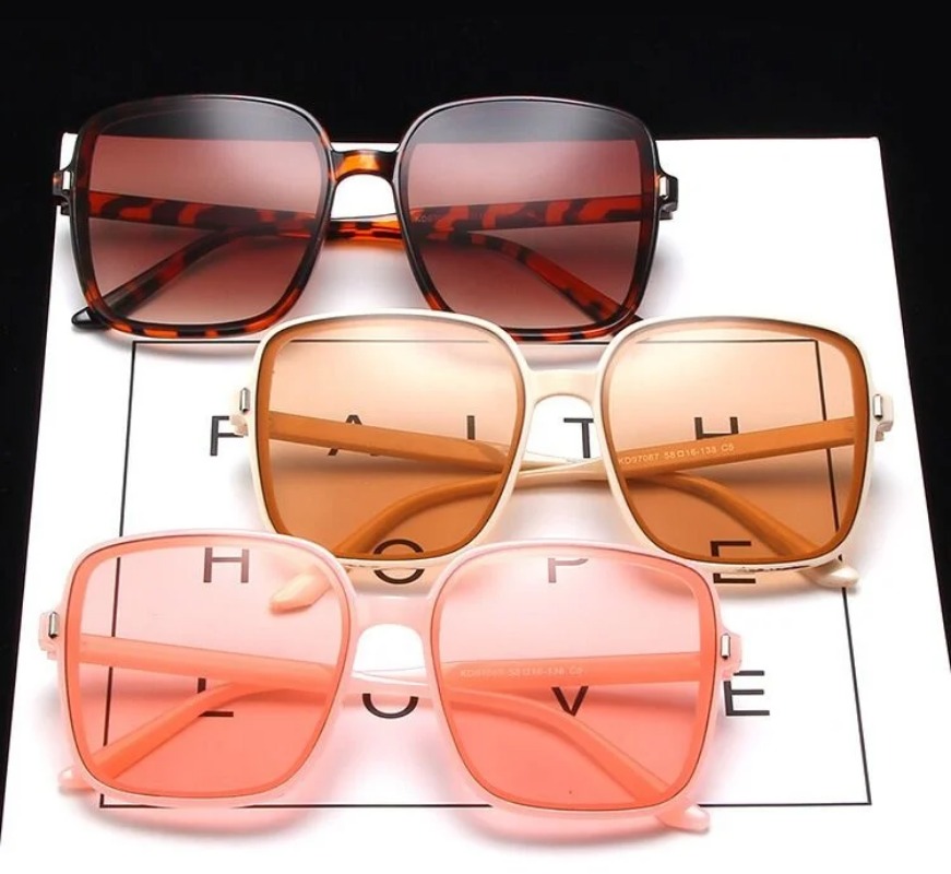 Vintage Oversized Square Sungl - Women'S Fashion Reading Glasses 评论和价格