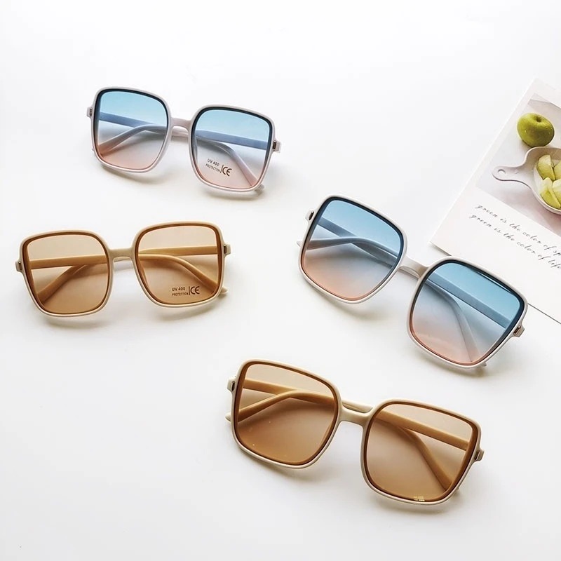 Vintage Oversized Square Sungl - Women'S Fashion Reading Glasses 评论和价格
