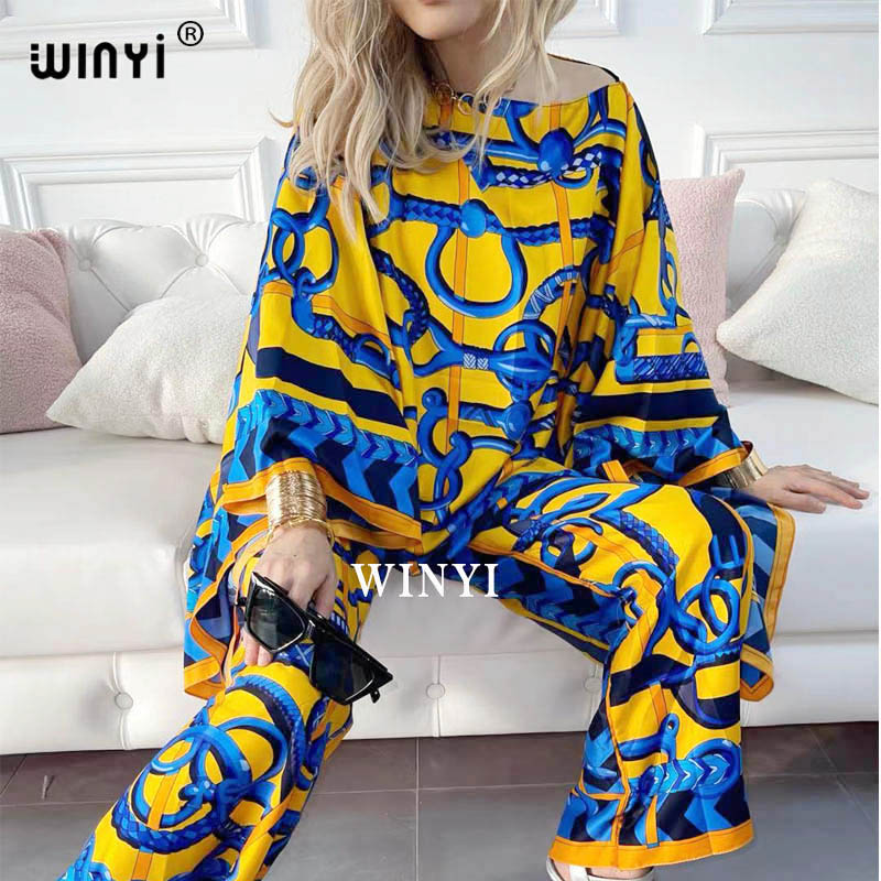 Africa  two-piece suit Bohemia - Women Fashion Over 50 评论和价格
