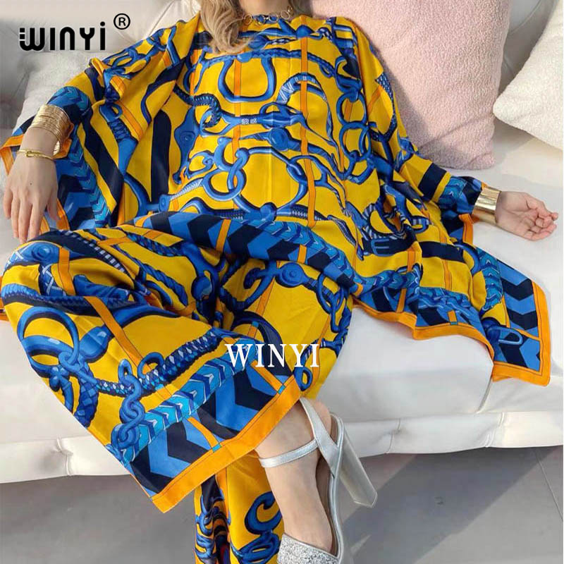 Africa  two-piece suit Bohemia - Women Fashion Over 50 评论和价格