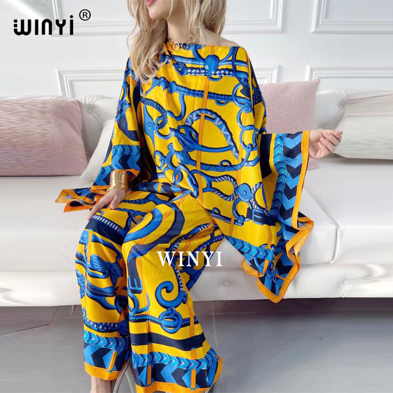 Africa  two-piece suit Bohemia - Women Fashion Over 50 评论和价格