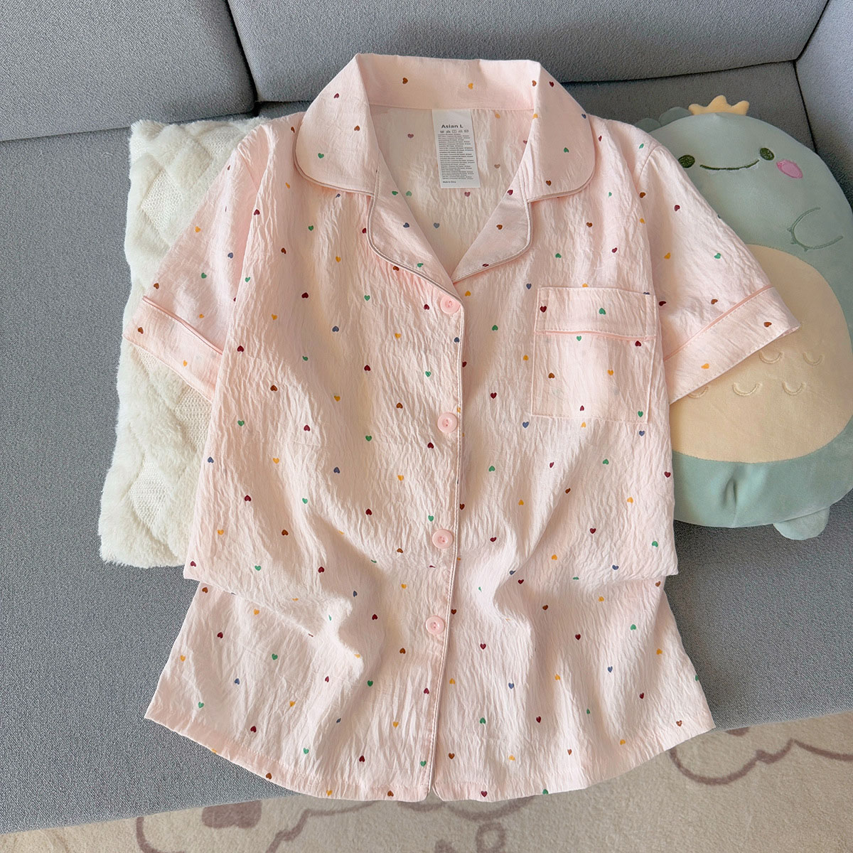Women'S Printed Polka Dot Cott - Women Fashion Images 评论和价格