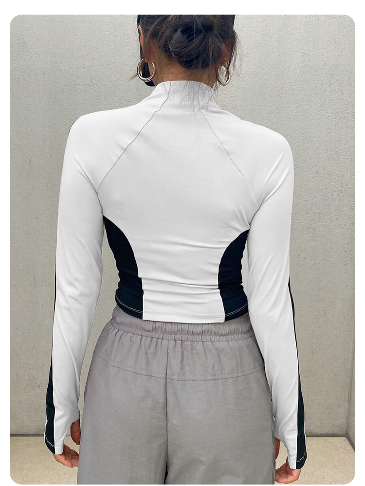 Yoga Clothes Stand Up Collar J - Women'S Fashion Trends 评论和价格