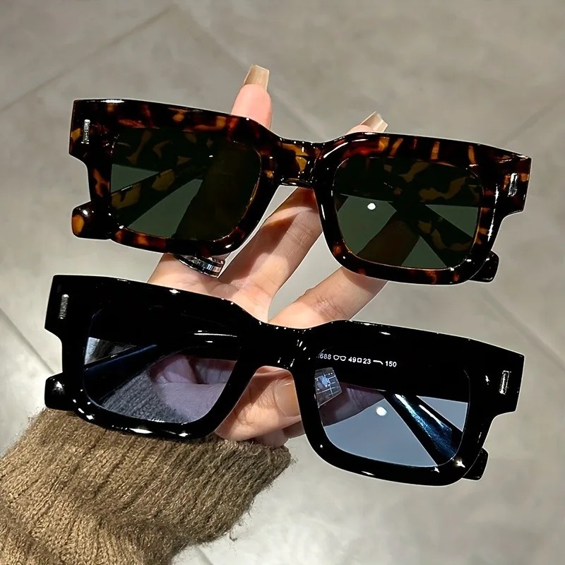 Luxurious Rectangle Sunglasses - Women'S Fashion Reading Glasses 评论和价格