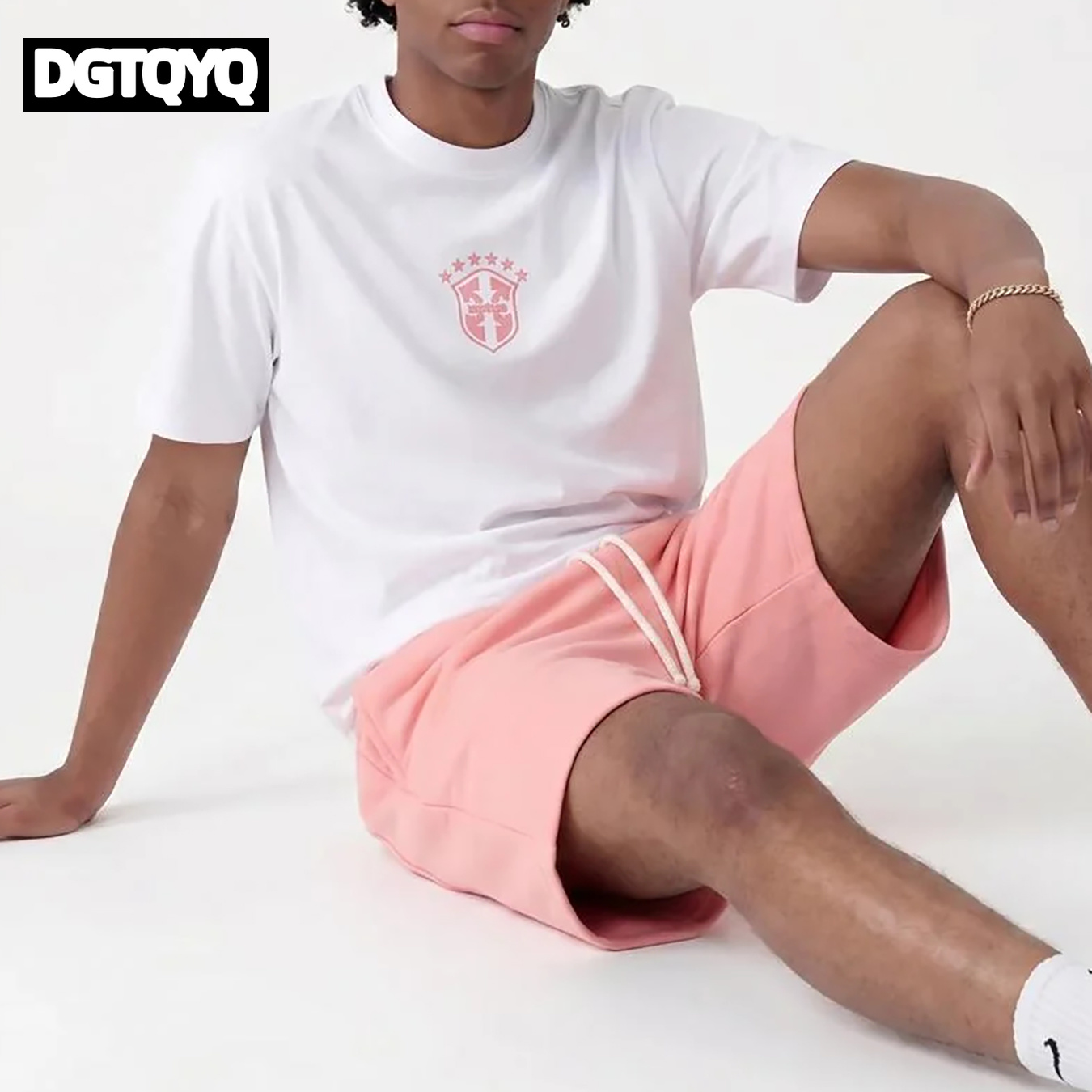 Man's Summer New Pink Embroide - Women Fashion Images 评论和价格