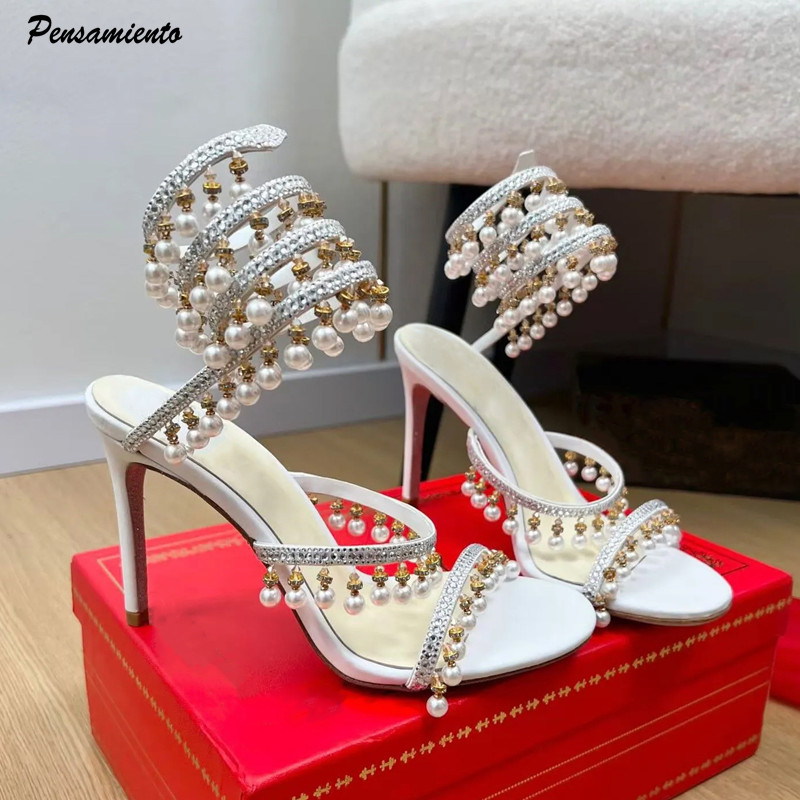 Luxury Rhinestones Pearls Tass - Women'S Fashion Q 评论和价格