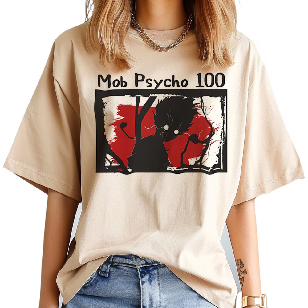 Mob Psycho 100 tshirt women Ps - Women'S Fashion In The 80S 评论和价格