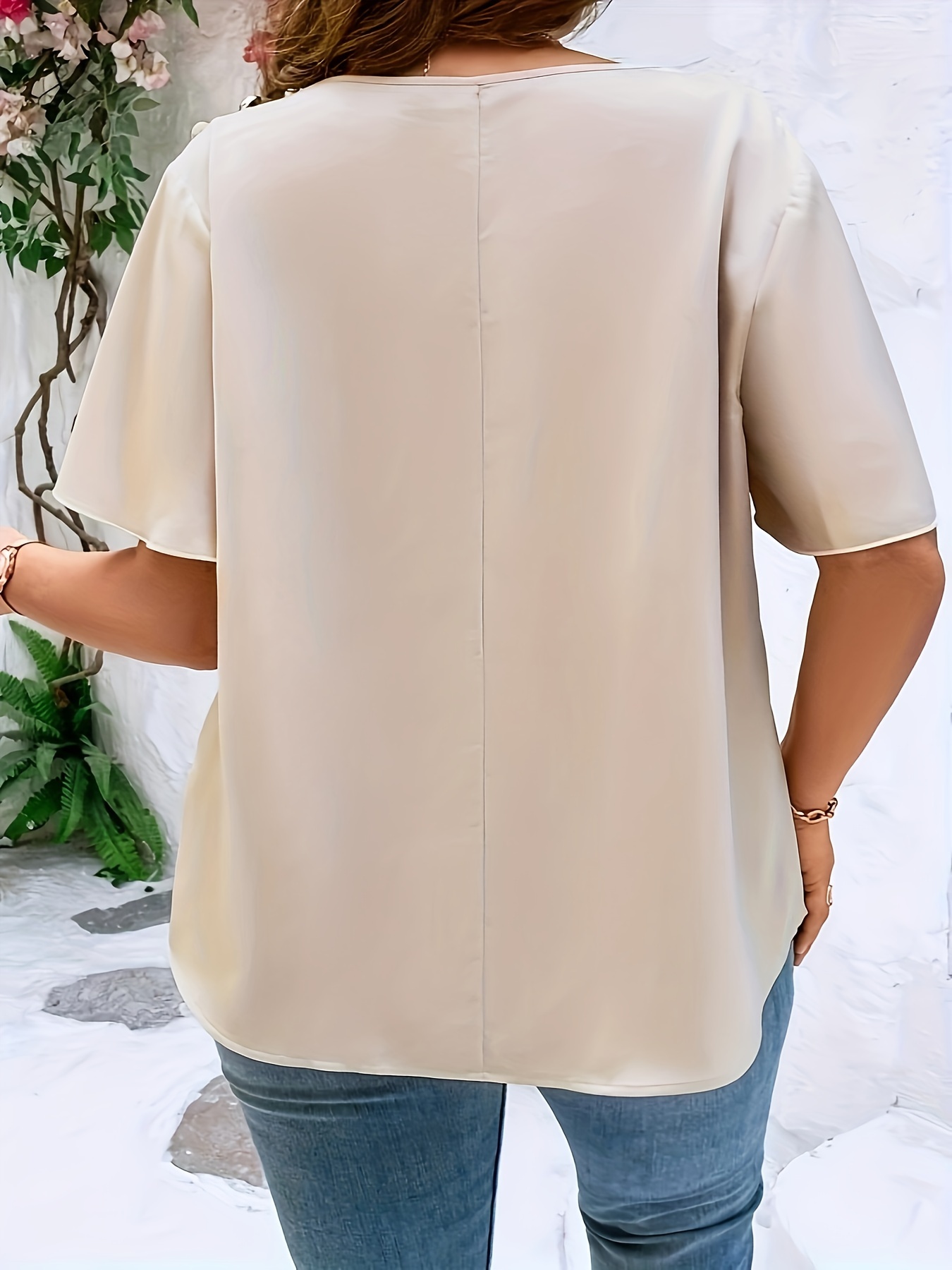 Plus SizeTemperament Blouse Ca - Women'S Fashion Jersey 评论和价格