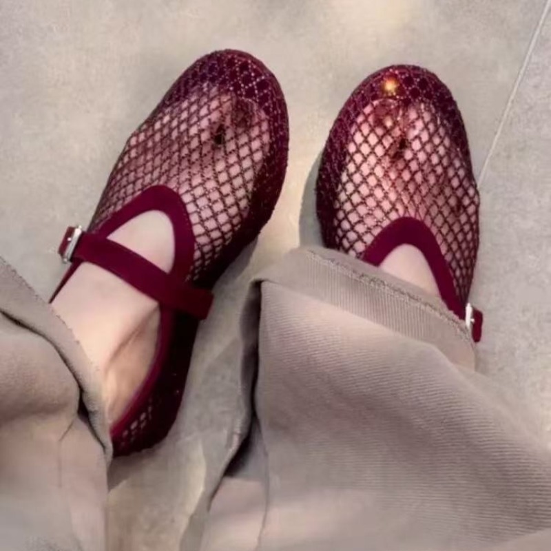Hollow Rhinestone Baotou Sanda - Women'S Fashion Day 评论和价格