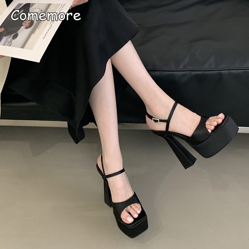 15CM High Heels Chunky Platfor - Women'S Fashion Q 评论和价格
