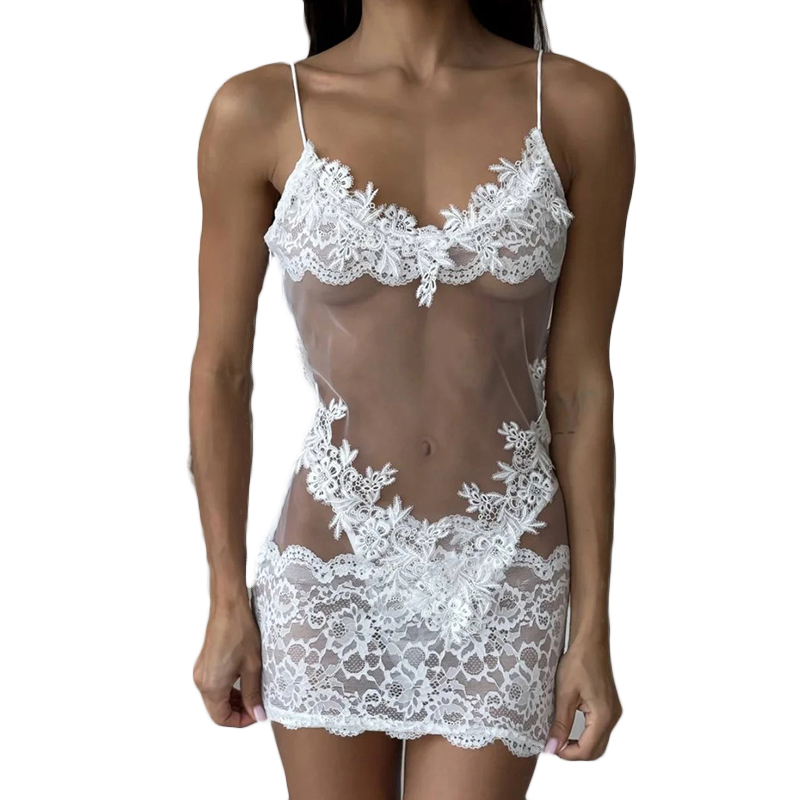 Sexy Lace Chemise Nightgown Wo - Women'S Fashion Line 评论和价格