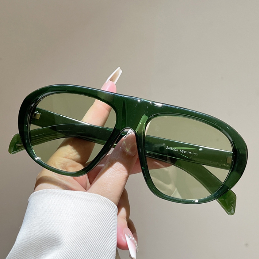 New Oversized Pilot Sunglasses - Women'S Fashion Reading Glasses 评论和价格