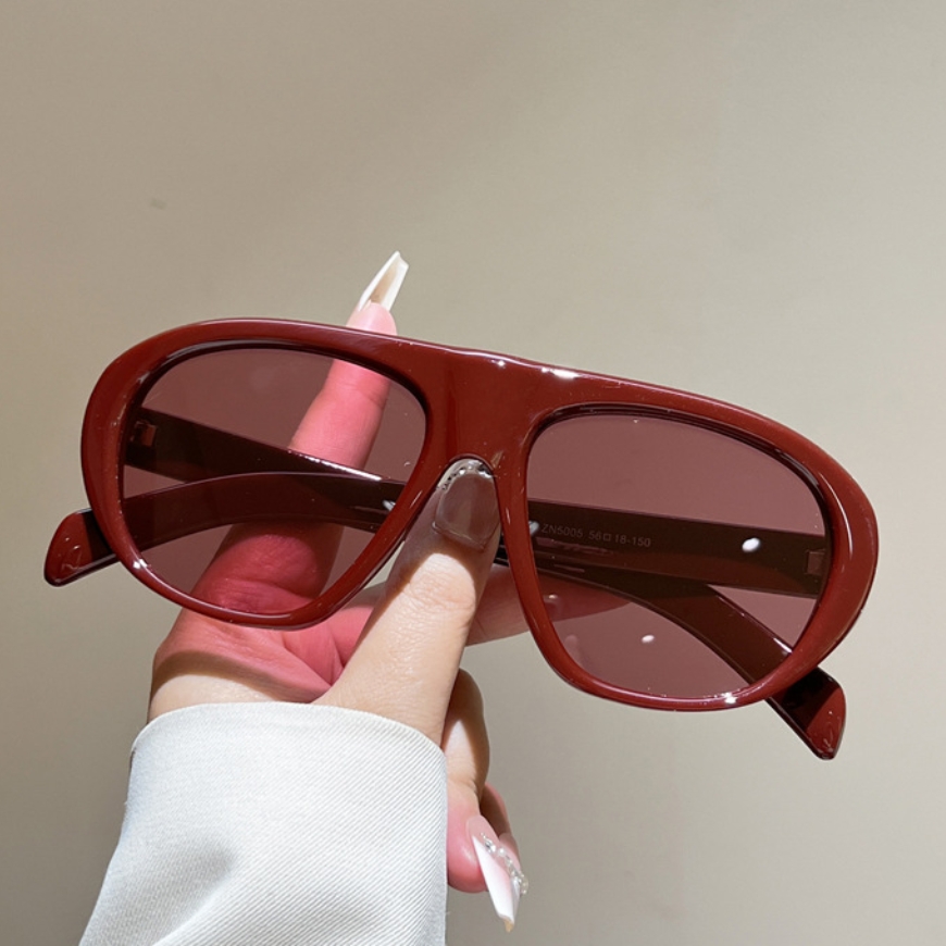 New Oversized Pilot Sunglasses - Women'S Fashion Reading Glasses 评论和价格
