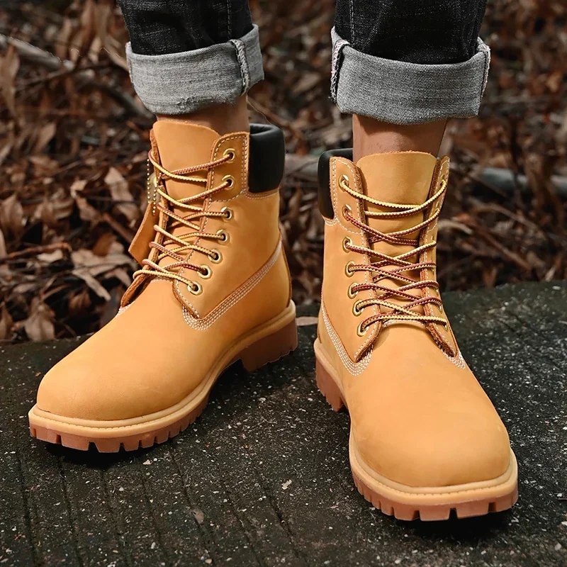 Boots Men High Top Boots High  - Women'S Fashion Gym Shoes 评论和价格