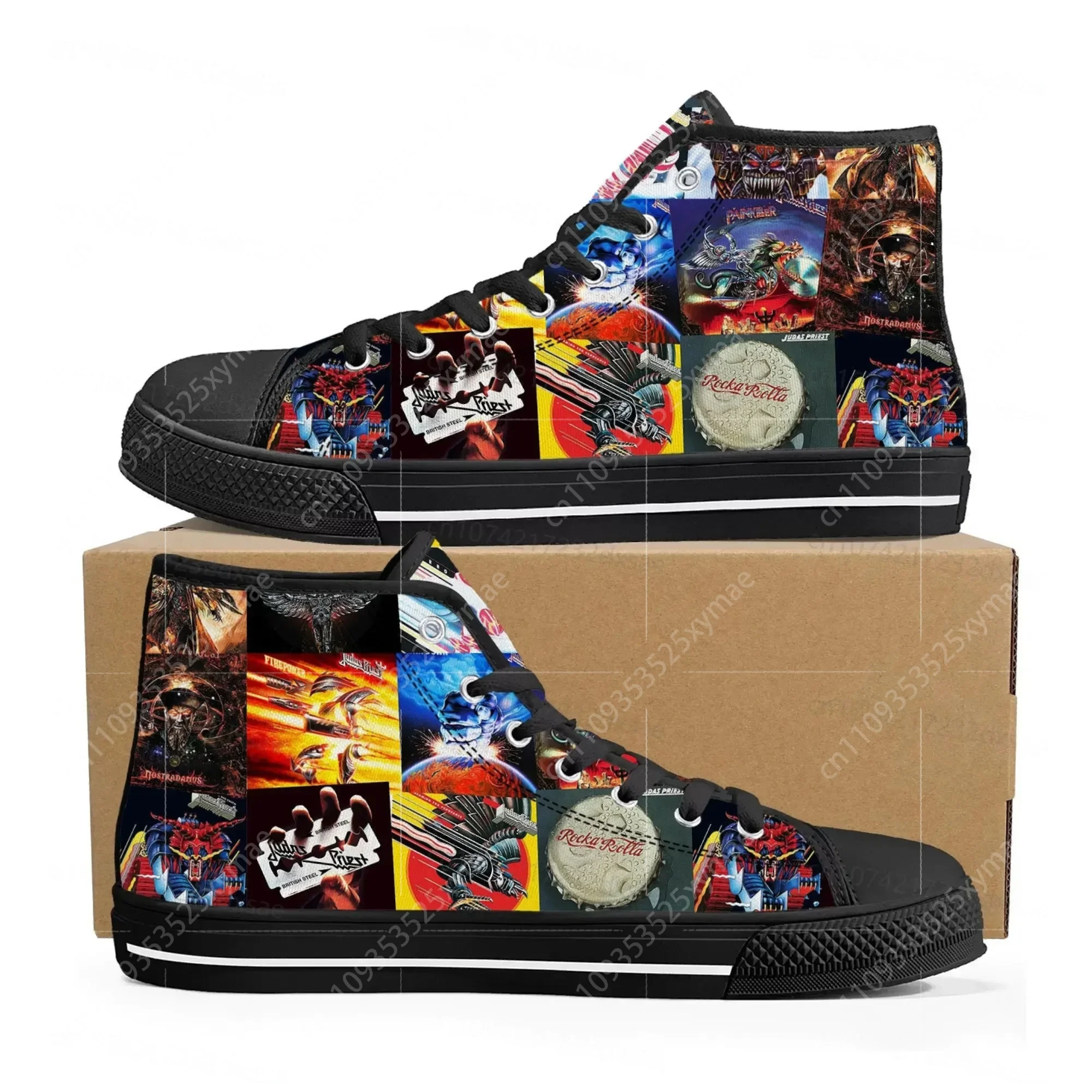 Judas Priest Heavy Metal Rock  - Women'S Fashion Gym Shoes 评论和价格