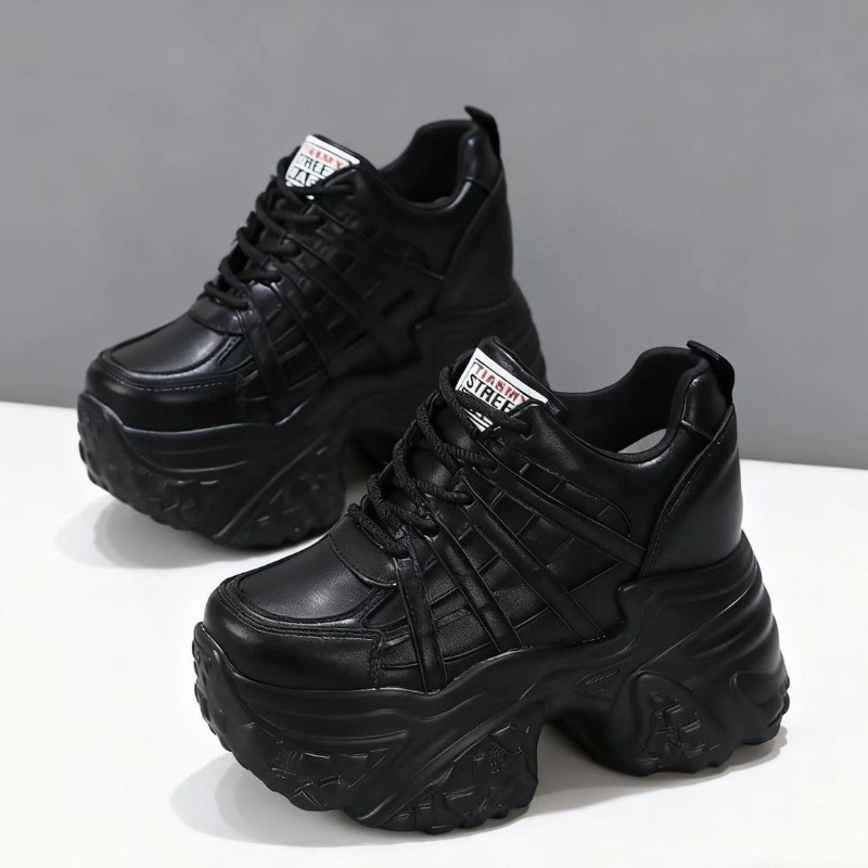 2026 New 10M 12CM Genuine Leat - Women'S Fashion Gym Shoes 评论和价格